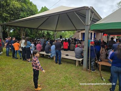 Rio Bonito do IguaÃ§u - Festa N.S. Aparecida atraÃ­ FiÃ©is em Barra Mansa do IguaÃ§u